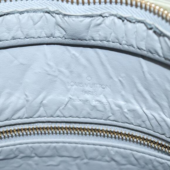 LOUIS VUITTON Monogram Vernis Houston Hand Bag Gris M91053 - Picture 10 of 16